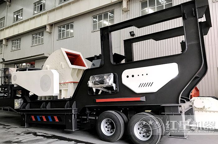 移动式煤炭锤式破碎机