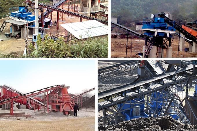 时产100吨风化石制砂机 时产100吨风化石制砂机