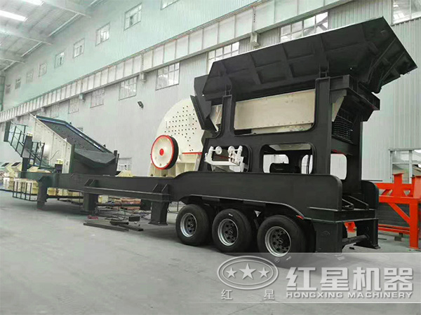 HX系列环保车载移动嗑石机厂区图 HX系列环保车载移动嗑石机厂区图