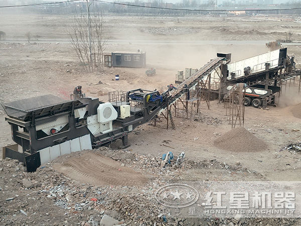 移动嗑石机 移动嗑石机