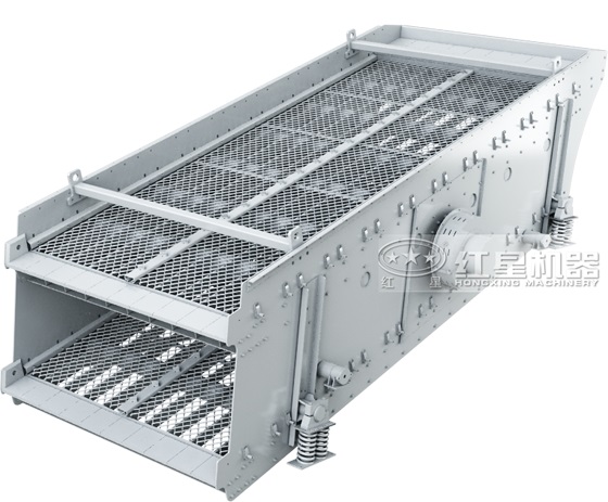 振动筛结构图 振动筛结构图