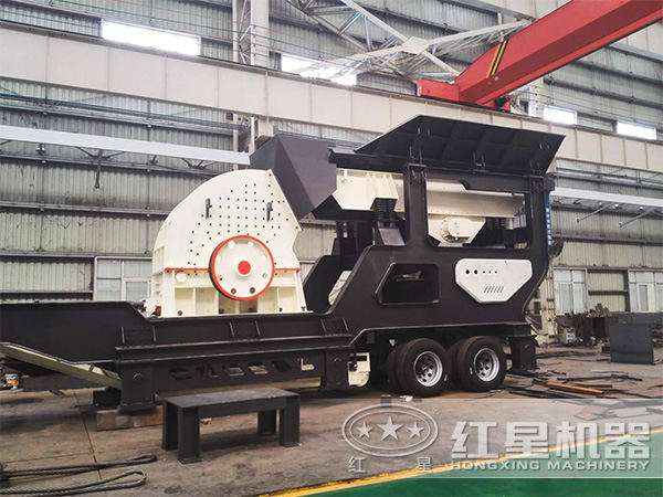 650t/h车载式碎石机厂区 650t/h车载式碎石机厂区