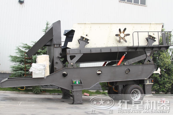 移动式多层振动筛 移动式多层振动筛