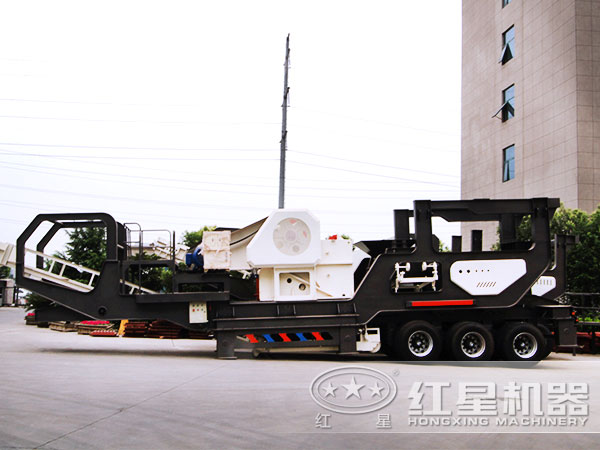 日产2000方河石破碎筛分一体机厂区发货图 日产2000方河石破碎筛分一体机厂区发货图