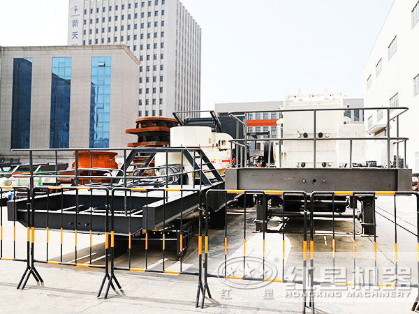 半挂移动制砂机 半挂移动制砂机