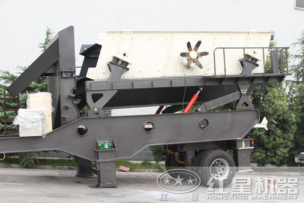 可移动式筛石机 可移动式筛石机