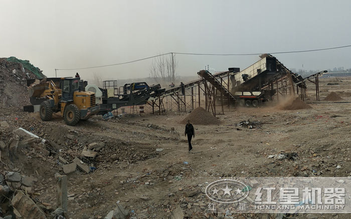 移动式城市固体垃圾破碎站 移动式城市固体垃圾破碎站