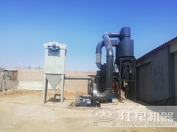 打粉机现场作业图 打粉机现场作业图