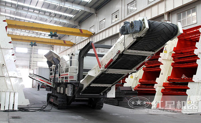 履带移动嗑石机 履带移动嗑石机