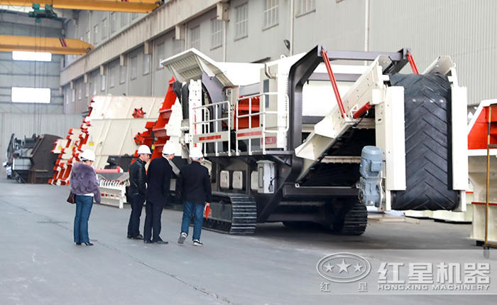 车载移动碎石机-碎砂机 车载移动碎石机-碎砂机