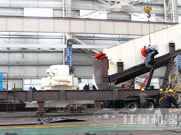 制砂移动破碎机 制砂移动破碎机