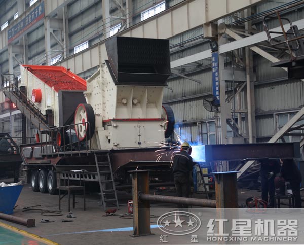 移动式单段破碎站 移动式单段破碎站