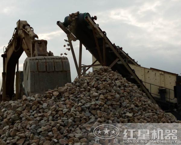 花岗岩碎石生产线 花岗岩碎石生产线