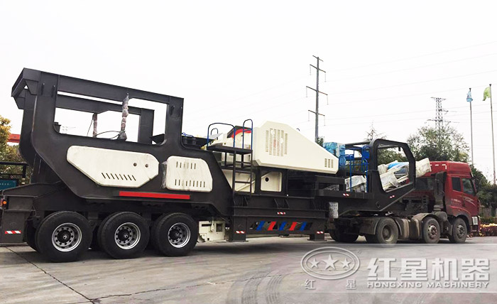 轮胎移动矿石机发货图 轮胎移动矿石机发货图