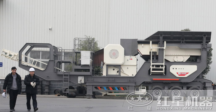 轮胎移动破碎机 轮胎移动破碎机