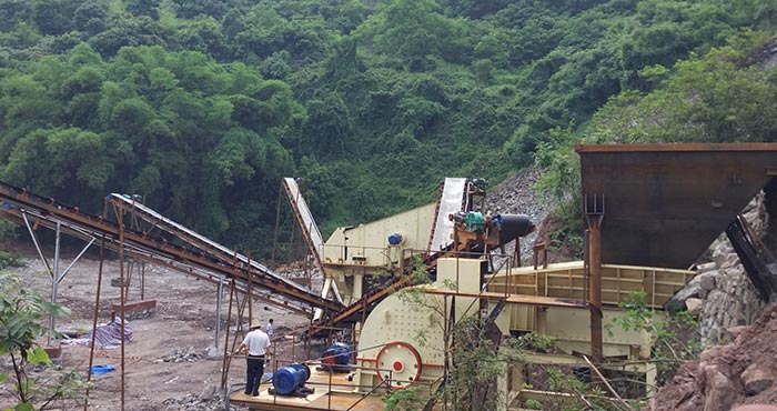 红星厂家为用户配置的碎石生产线 红星厂家为用户配置的碎石生产线