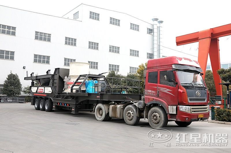 搭载单缸圆锥破碎机 搭载单缸圆锥破碎机