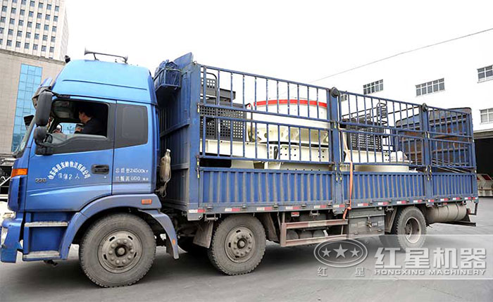 红星卵石破碎机发货了 红星卵石破碎机发货了