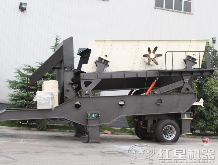 独立式移动筛沙机 独立式移动筛沙机