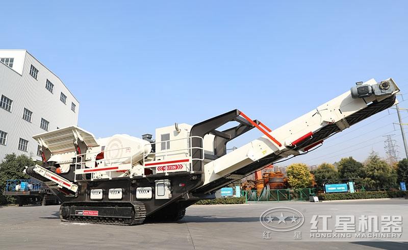 履带式破碎站 履带式破碎站