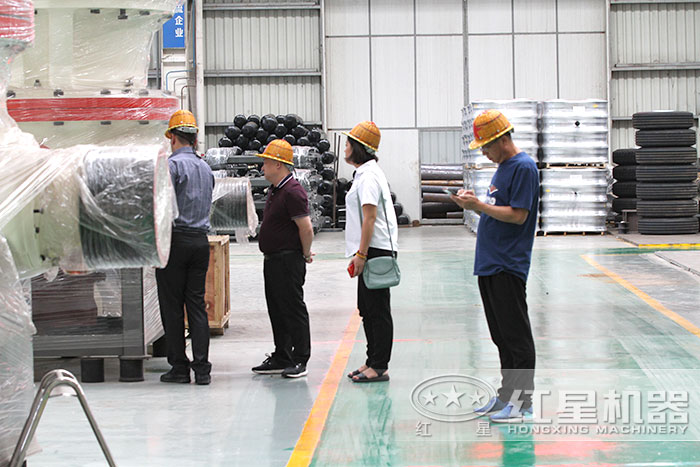 用户到红星车间实地考察 用户到红星车间实地考察