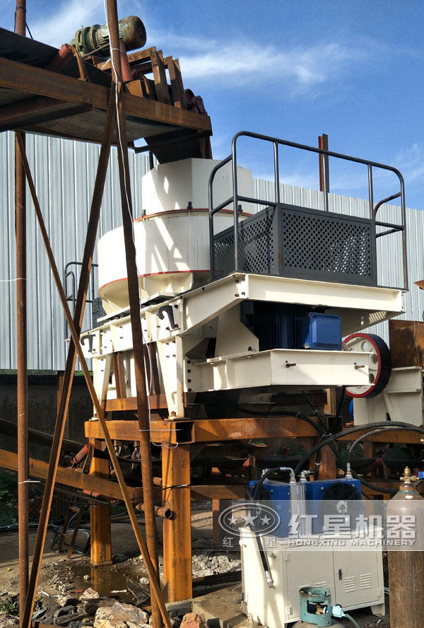 VSI制砂机安装现场 VSI制砂机安装现场