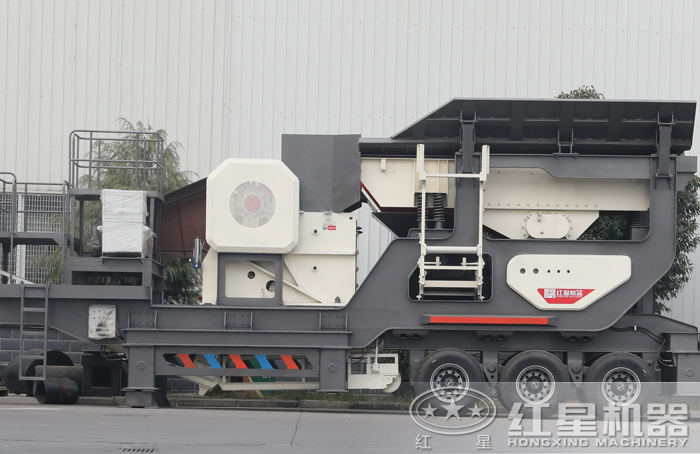 移动75颚式破碎站 移动75颚式破碎站