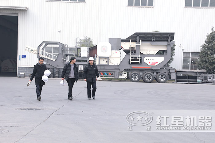 用户到红星车间实地考察 用户到红星车间实地考察