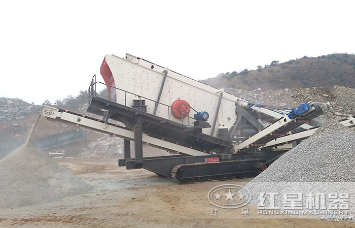 移动型沙场磨砂机 移动型沙场磨砂机