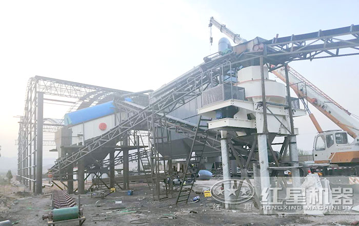 红星石灰石制砂机 红星石灰石制砂机