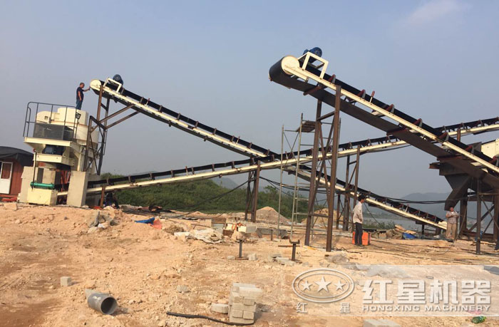 制砂生产线现场 制砂生产线现场