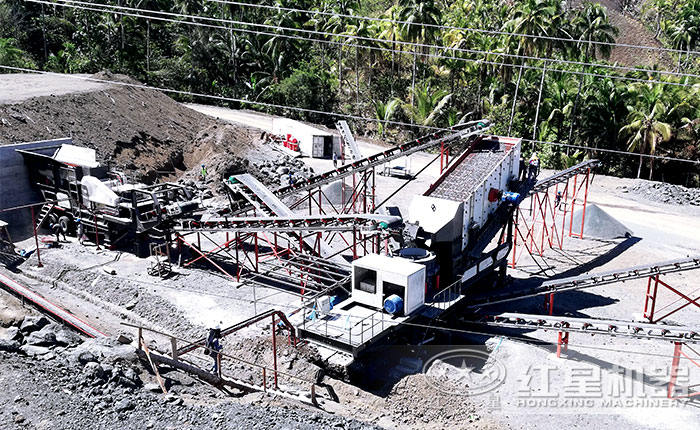 颚式移动破碎站与圆锥移动破碎站联合作业 颚式移动破碎站与圆锥移动破碎站联合作业