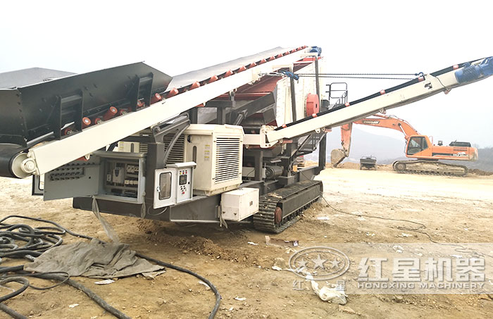 履带移动建筑垃圾加工设备 履带移动建筑垃圾加工设备