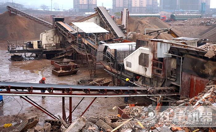 车载移动石子机_移动磕石机 车载移动石子机_移动磕石机