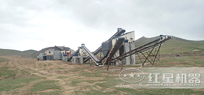 用户配置的大型石料厂生产线 用户配置的大型石料厂生产线