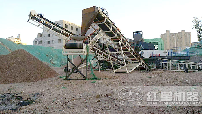 移动破碎生产线 移动破碎生产线