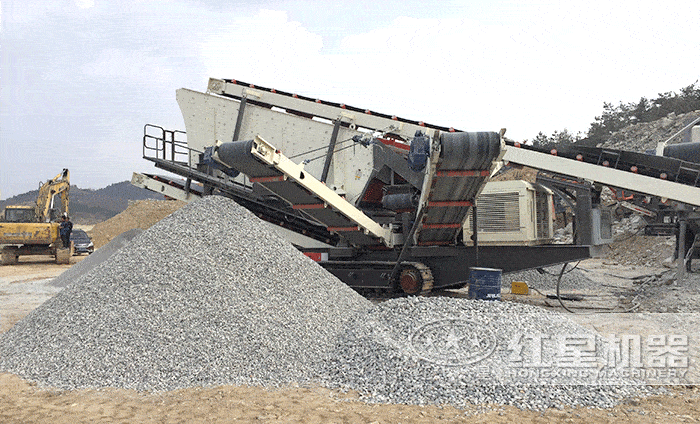 移动型大型石料厂生产线 移动型大型石料厂生产线