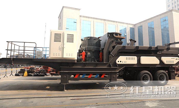 轮胎移动圆锥破碎机 轮胎移动圆锥破碎机