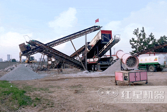 移动式1214反击破作业现场 移动式1214反击破作业现场