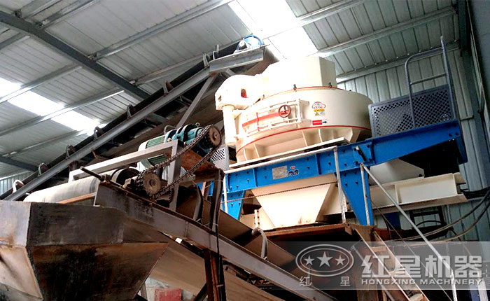 环保制砂机客户现场 环保制砂机客户现场