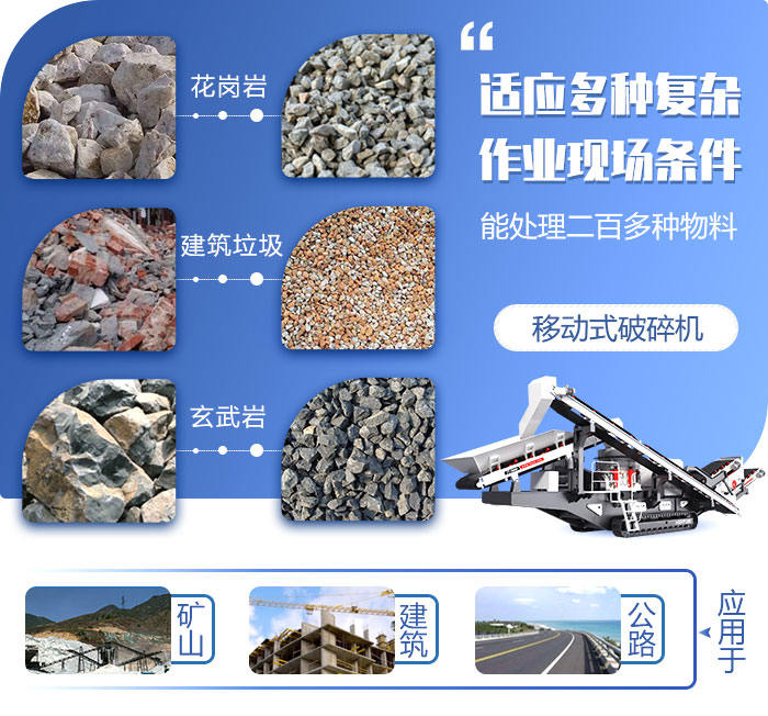 大型移动式破碎机 大型移动式破碎机