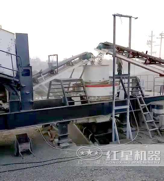 “多功能”移动碎石机器搭载制砂机 “多功能”移动碎石机器搭载制砂机