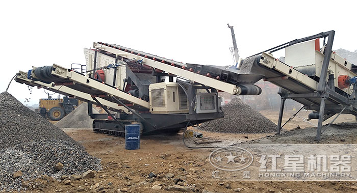 “多功能”移动碎石机器 “多功能”移动碎石机器
