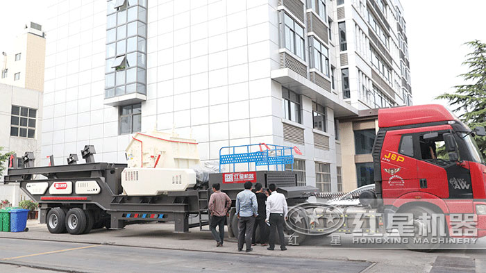 红星移动破碎机发货 红星移动破碎机发货