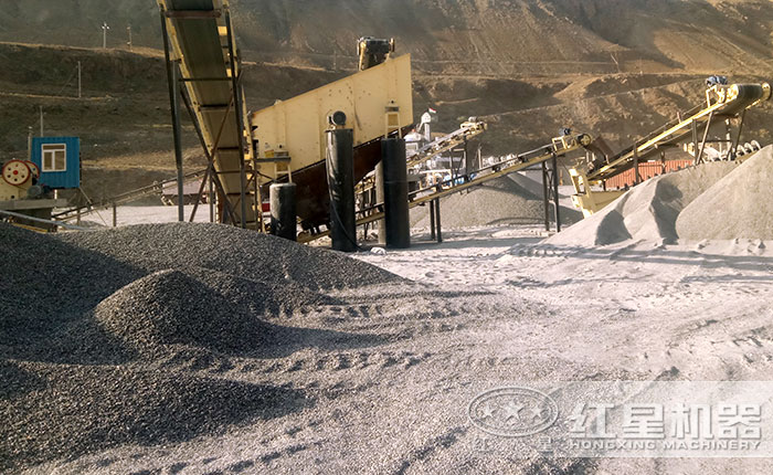 机制砂制砂现场 机制砂制砂现场