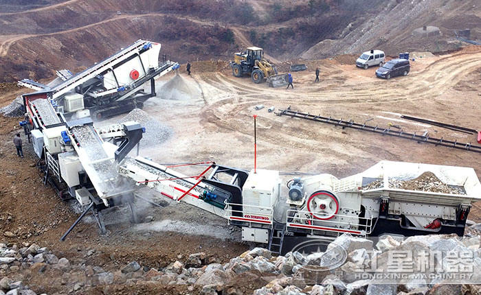 多级组合配置的全套石料生产线 多级组合配置的全套石料生产线