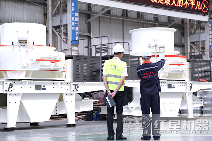 红星机器制砂机车间 红星机器制砂机车间