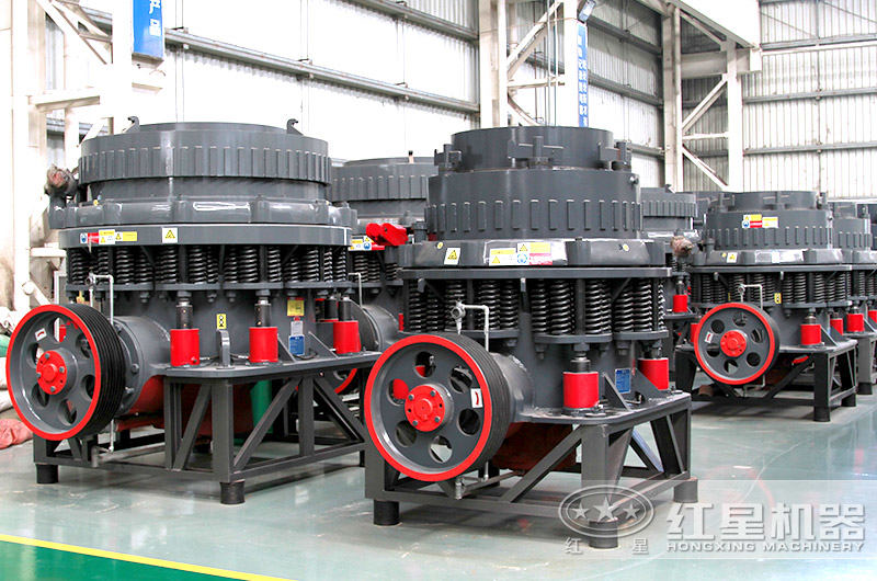 车间不同规格复合型圆锥破碎机