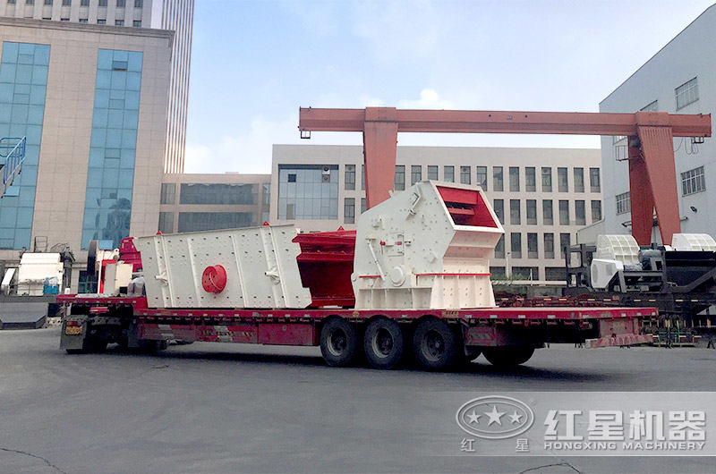 反击破+鄂式破碎机发货 反击破+鄂式破碎机发货