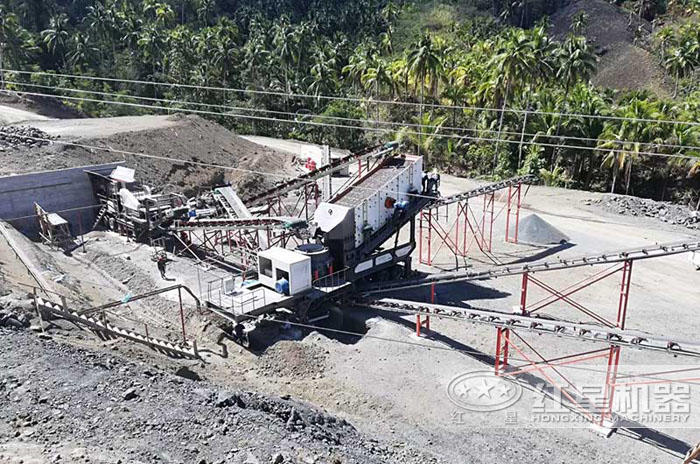 圆锥破移动破碎机——广西生产现场 圆锥破移动破碎机——广西生产现场